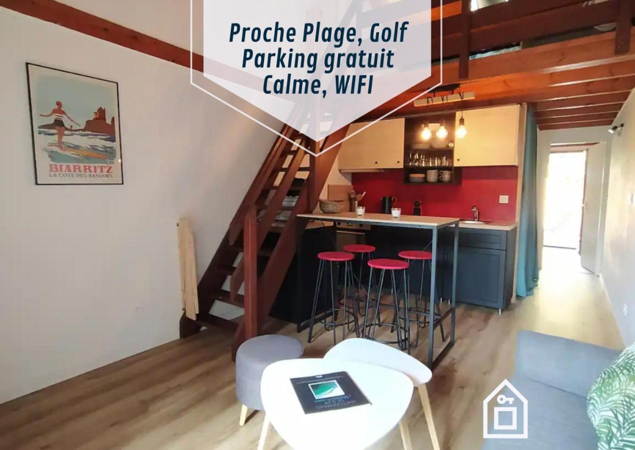 Bidarteko Paradisua Proche Plage, Golf, Parking Extérieur photo